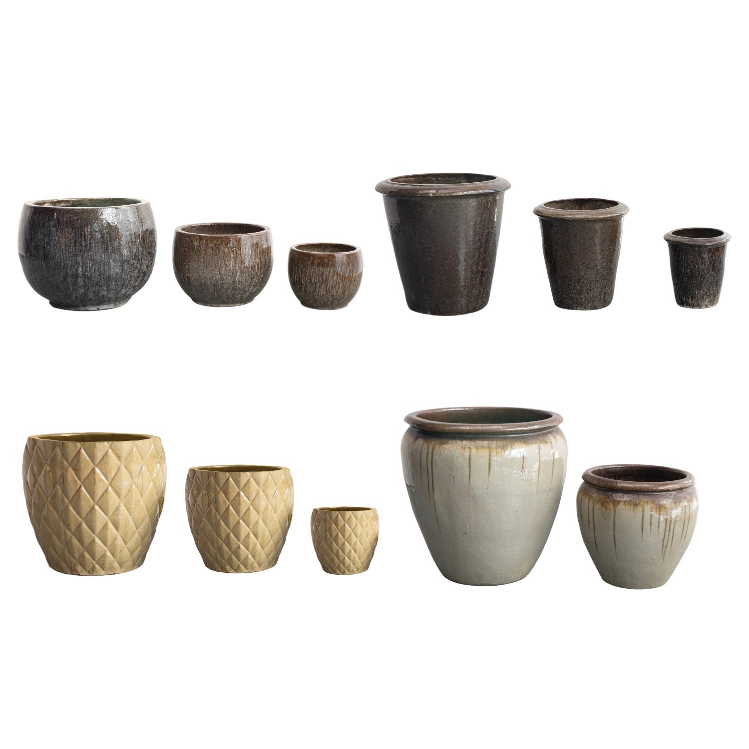 Earthy Terracotta Pot Collection