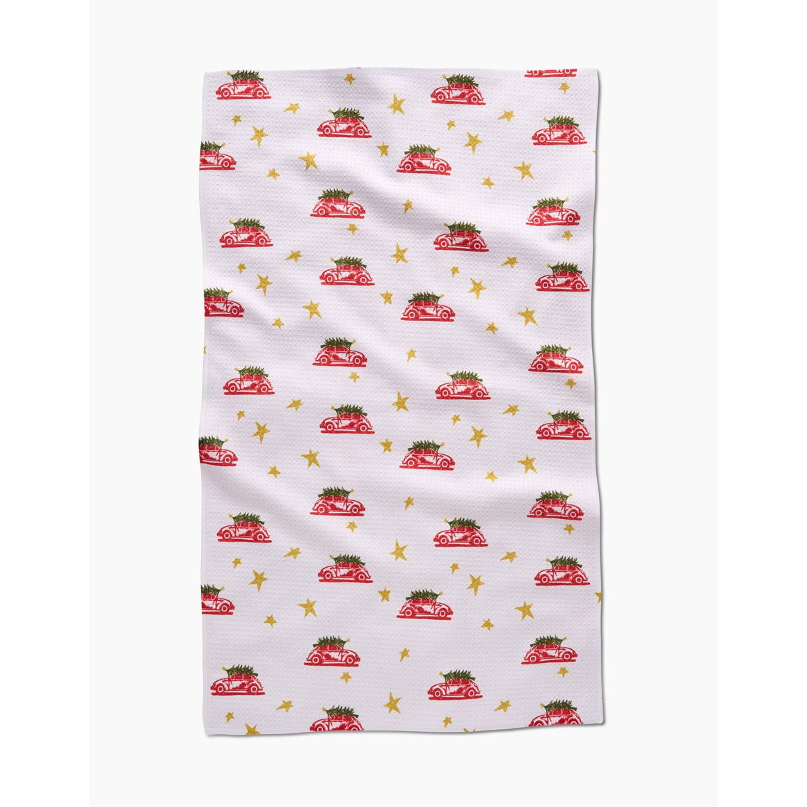 Geometry - Christmas Bug Tea Towel