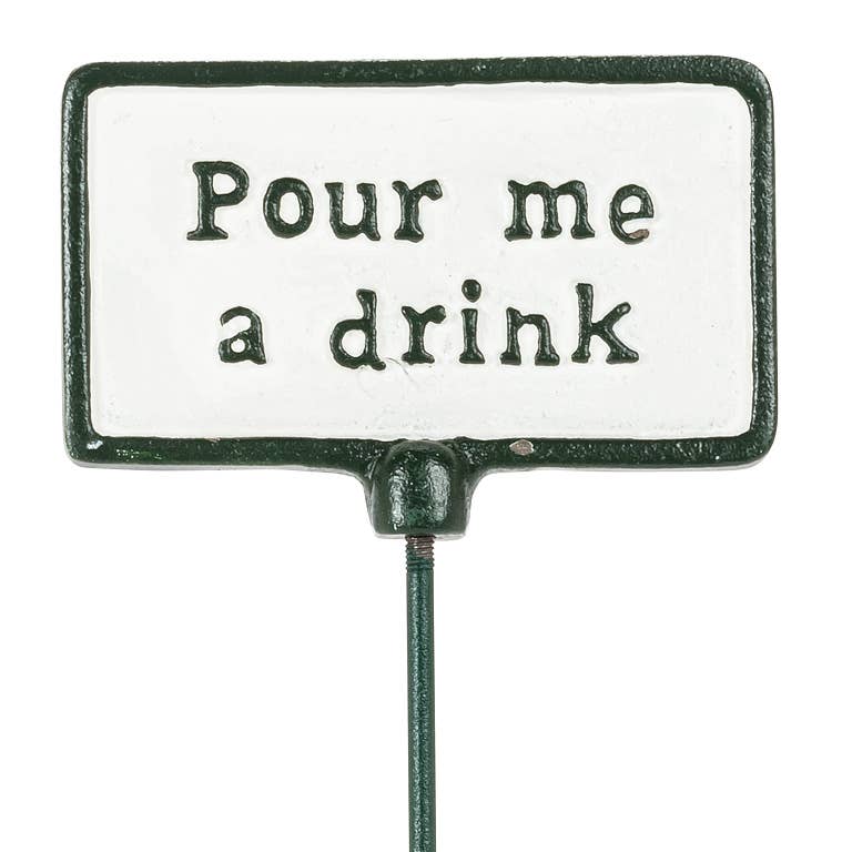 Abbott - Plant Signs-Antique White-5 Assorted-2x3.5"L