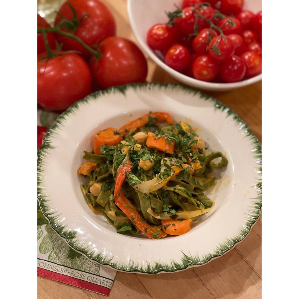 Valente Pasta | Spinach Fettuccine