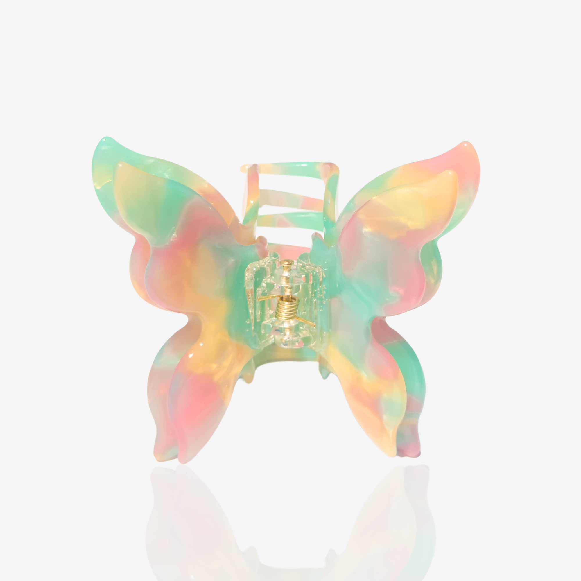Flutter Butterfly Hair Claw Clip | Mossy Pink