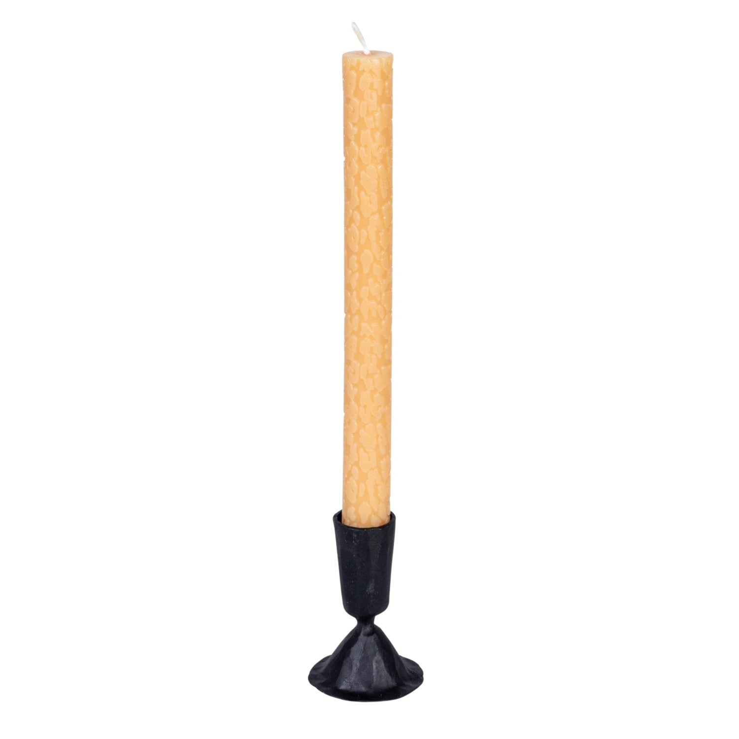 Hand-Forged Cast Iron Taper Holder