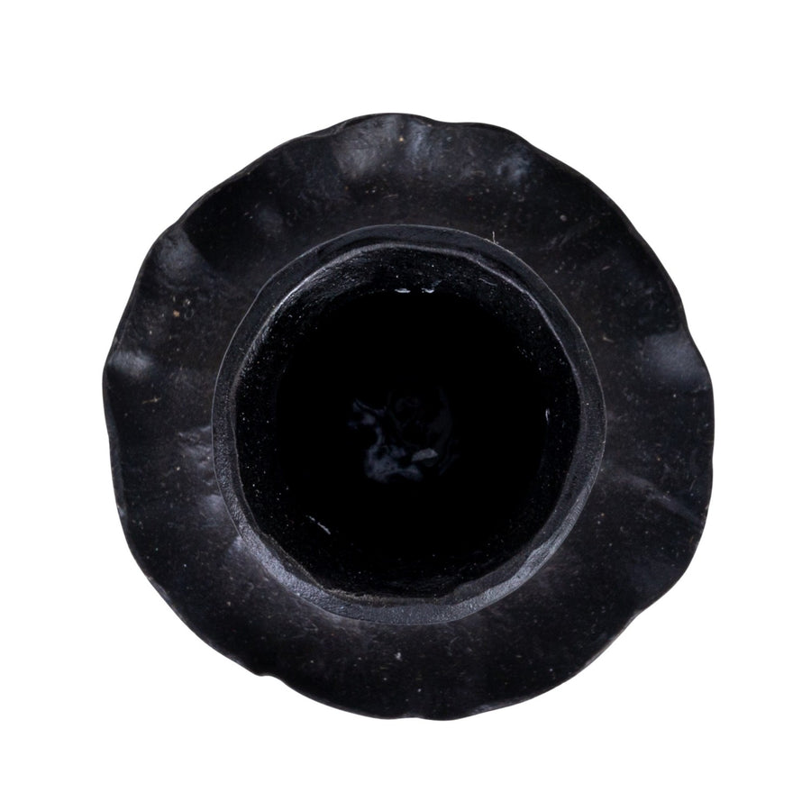 Hand-Forged Cast Iron Taper Holder