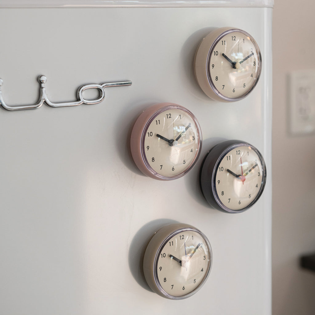 Mini Clock w/Suction Cup