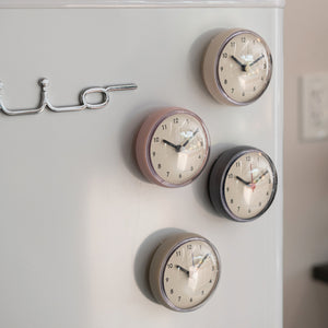 Mini Clock w/Suction Cup
