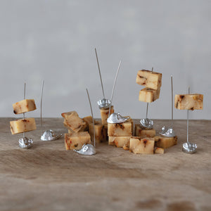 S/8 Vintage Reproduction Cheese Picks w/Mouse