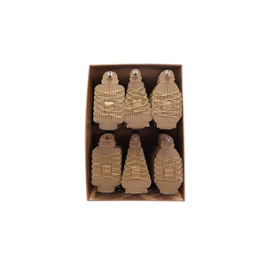 LED String Lights on Paper Lantern Display Card