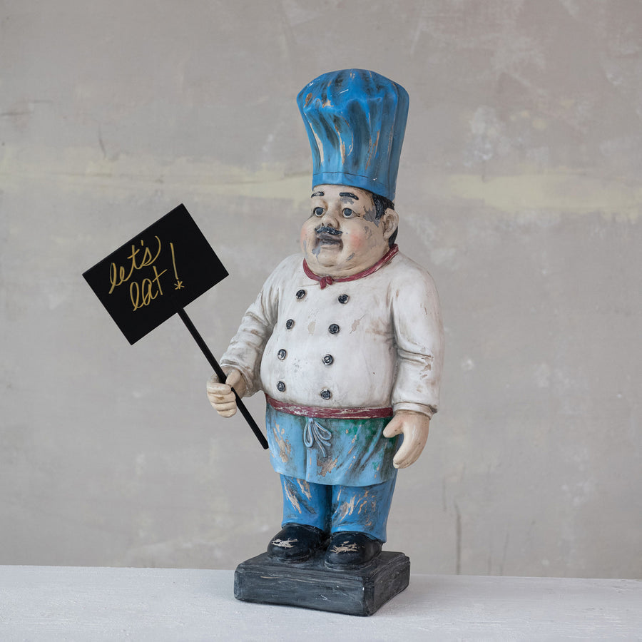 Chef w/Chalkboard