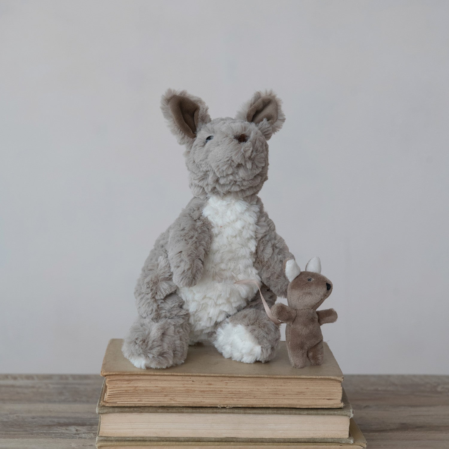 Plush Kangaroo & Baby