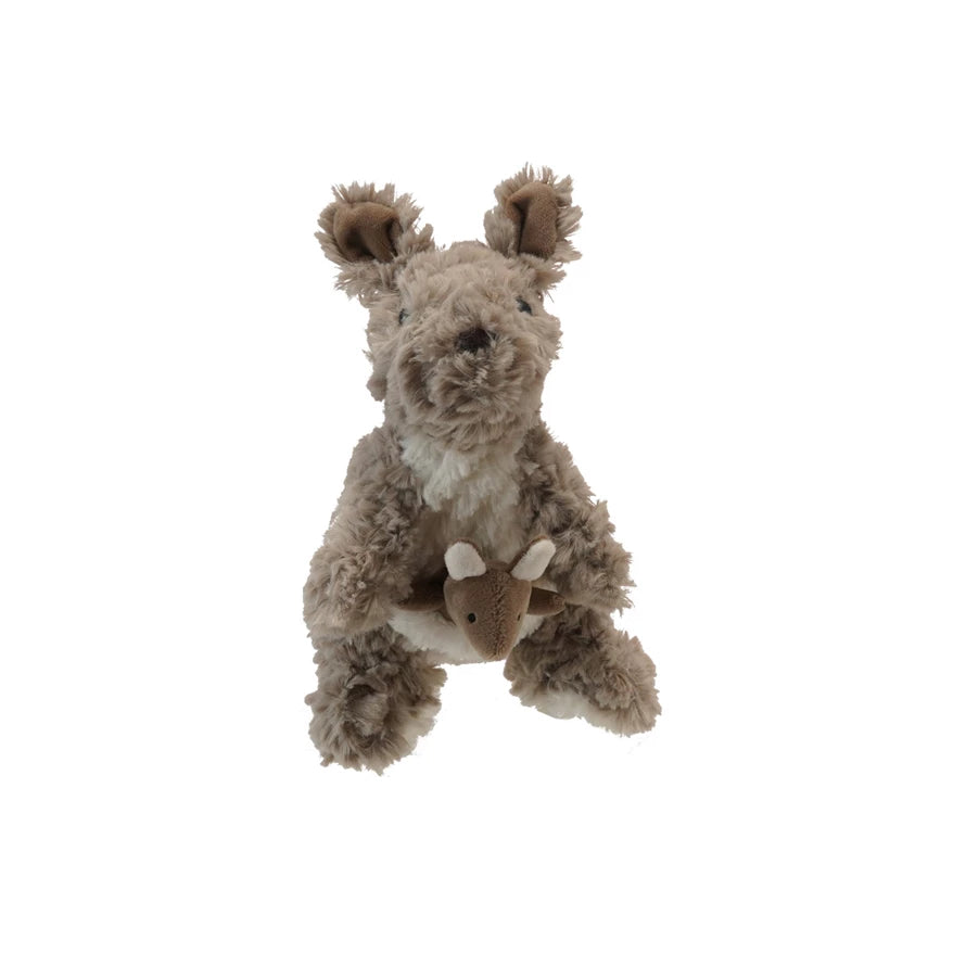 Plush Kangaroo & Baby