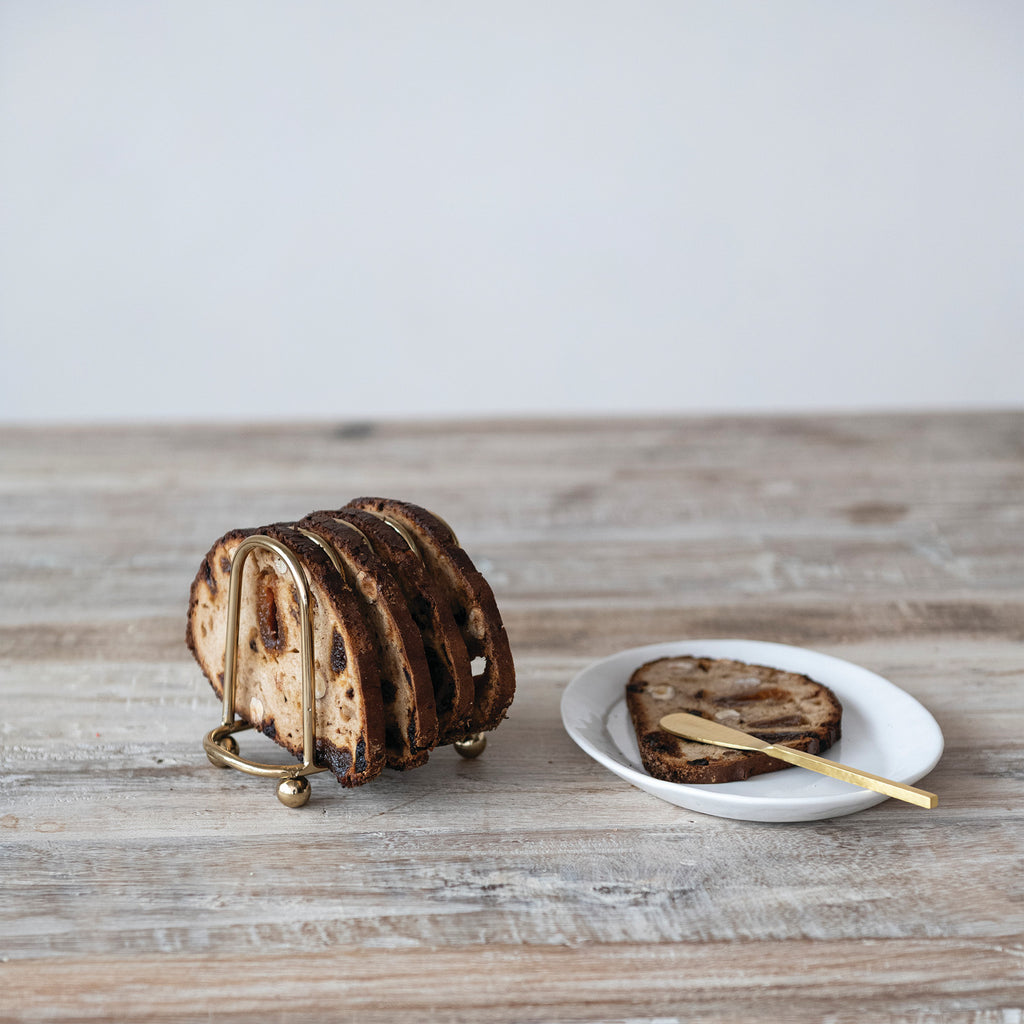 S/S Toast Rack | Gold Finish