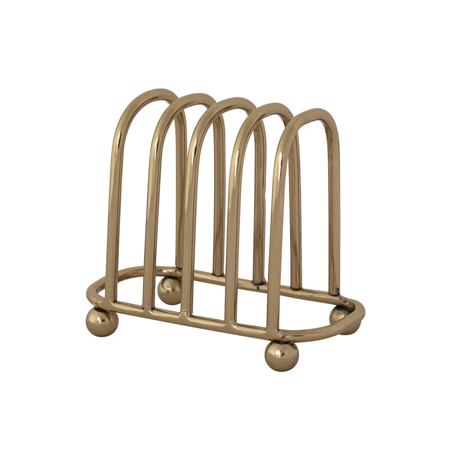 S/S Toast Rack | Gold Finish