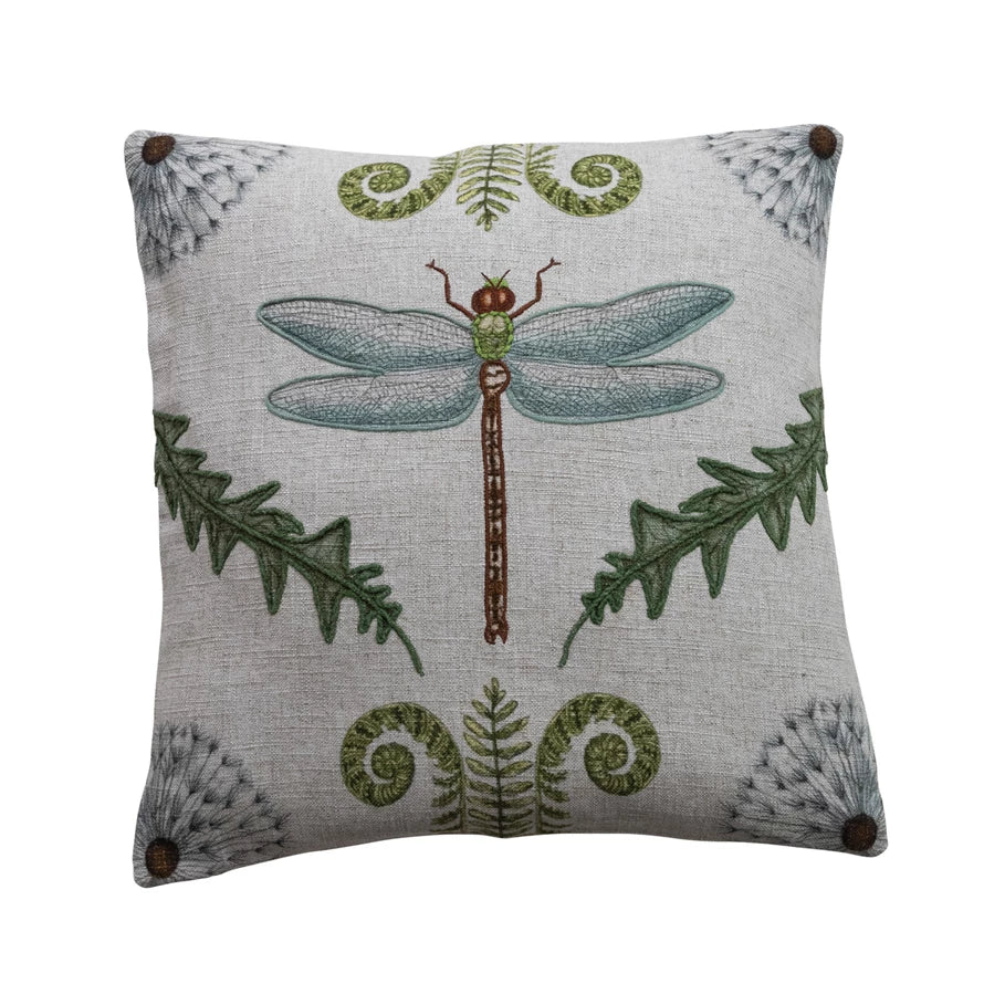 Dragonfly Pillow