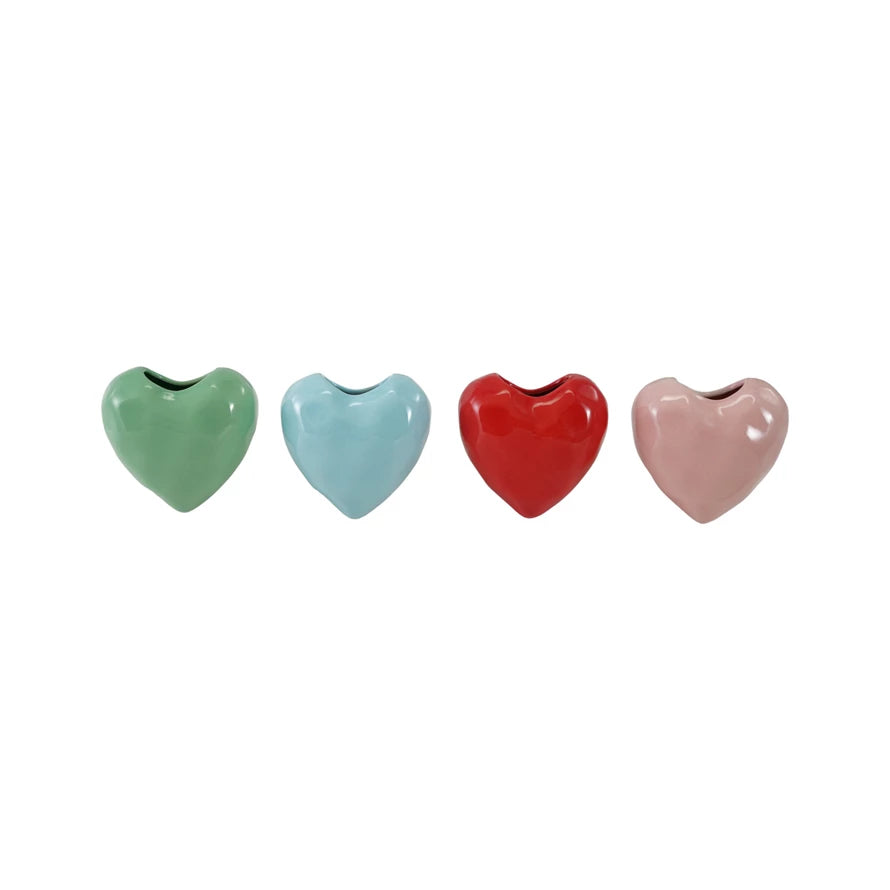 Heart Shaped Magnetized Mini Vase
