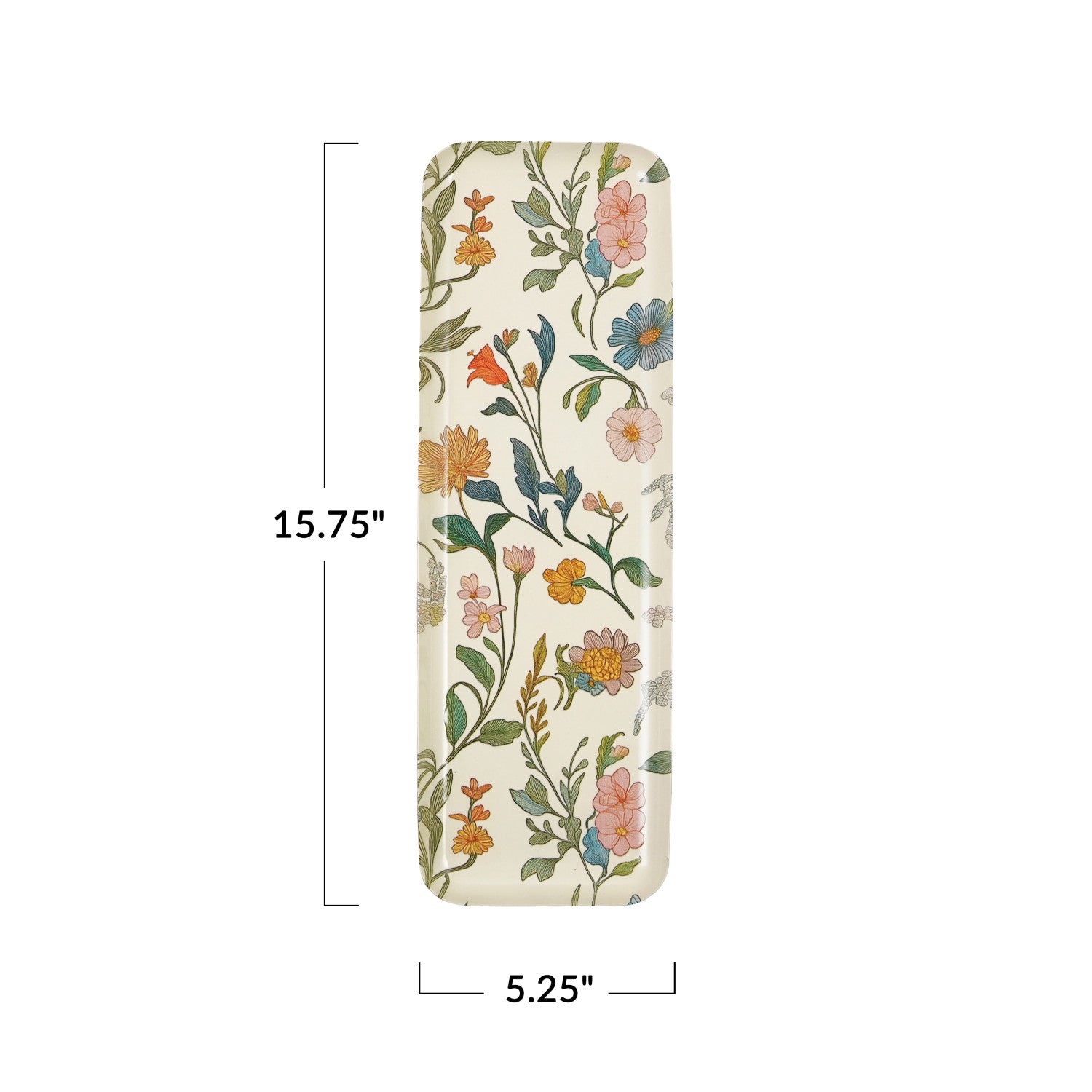 Botanical Metal Tray