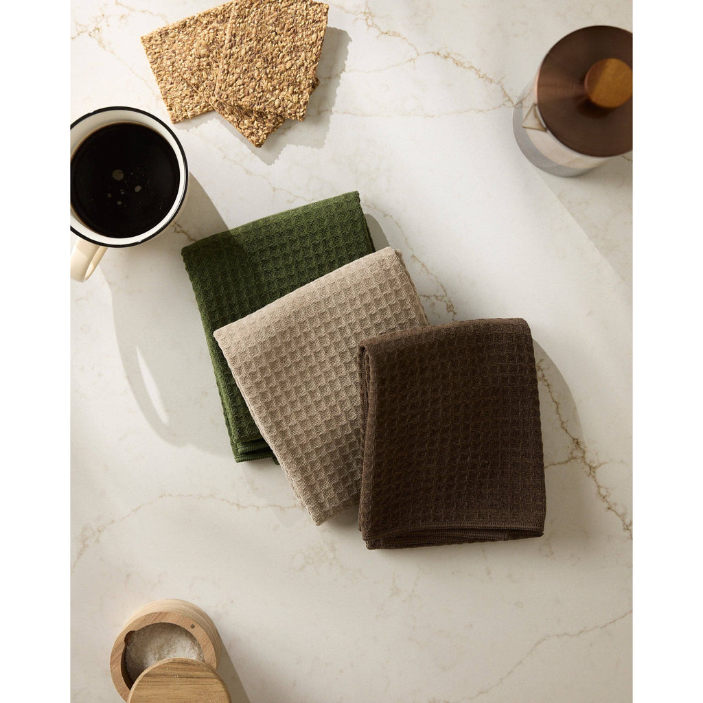 Geometry Truffle Hand Towel | Latte