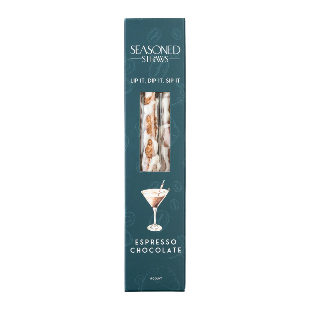 Seasoned Straws | Espresso Chocolate