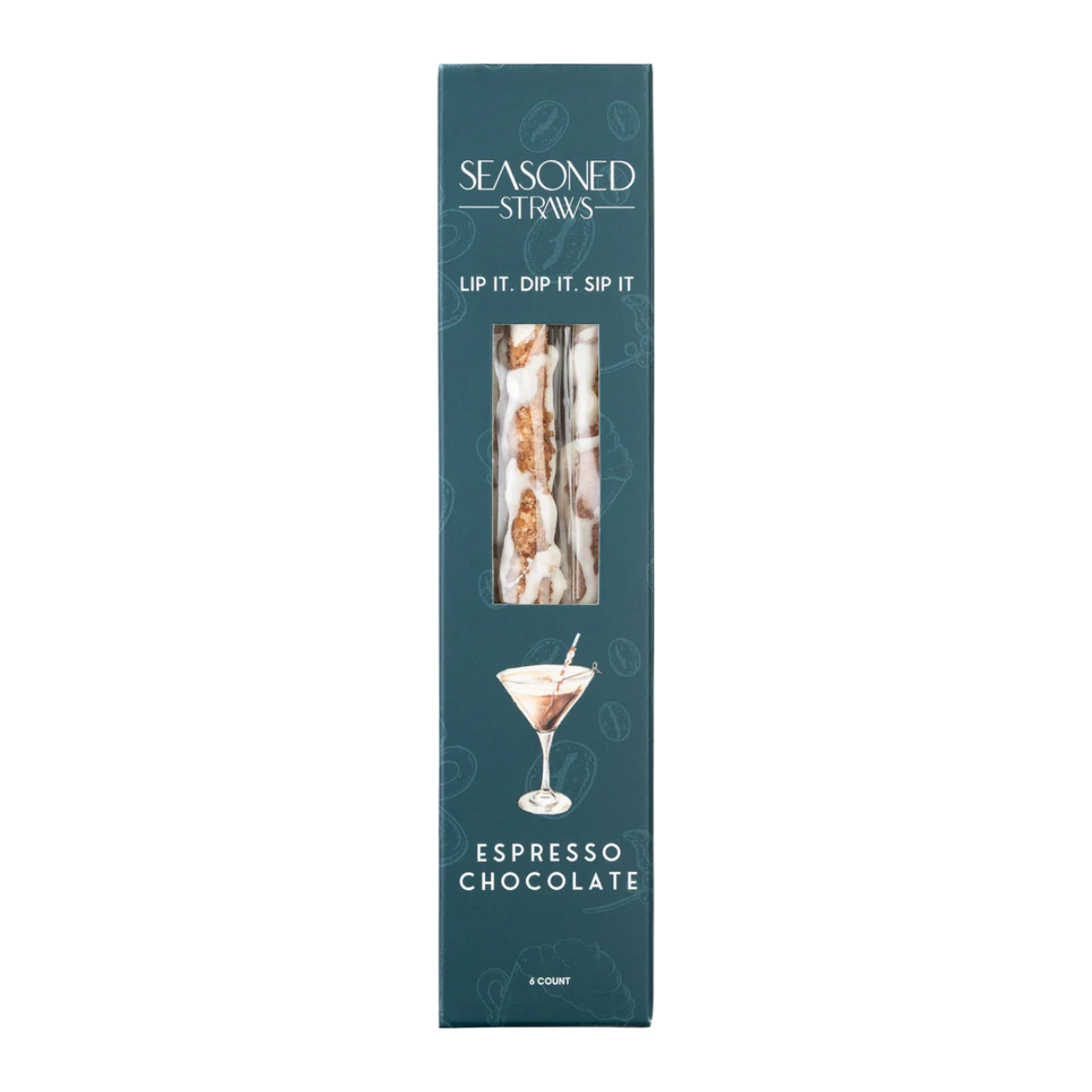 Seasoned Straws | Espresso Chocolate
