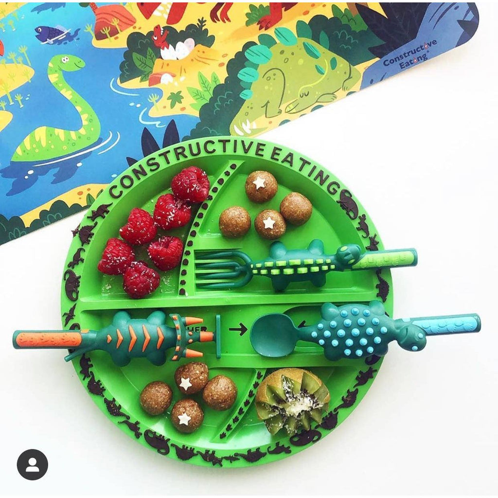 Constructive Eating - Dino Plate