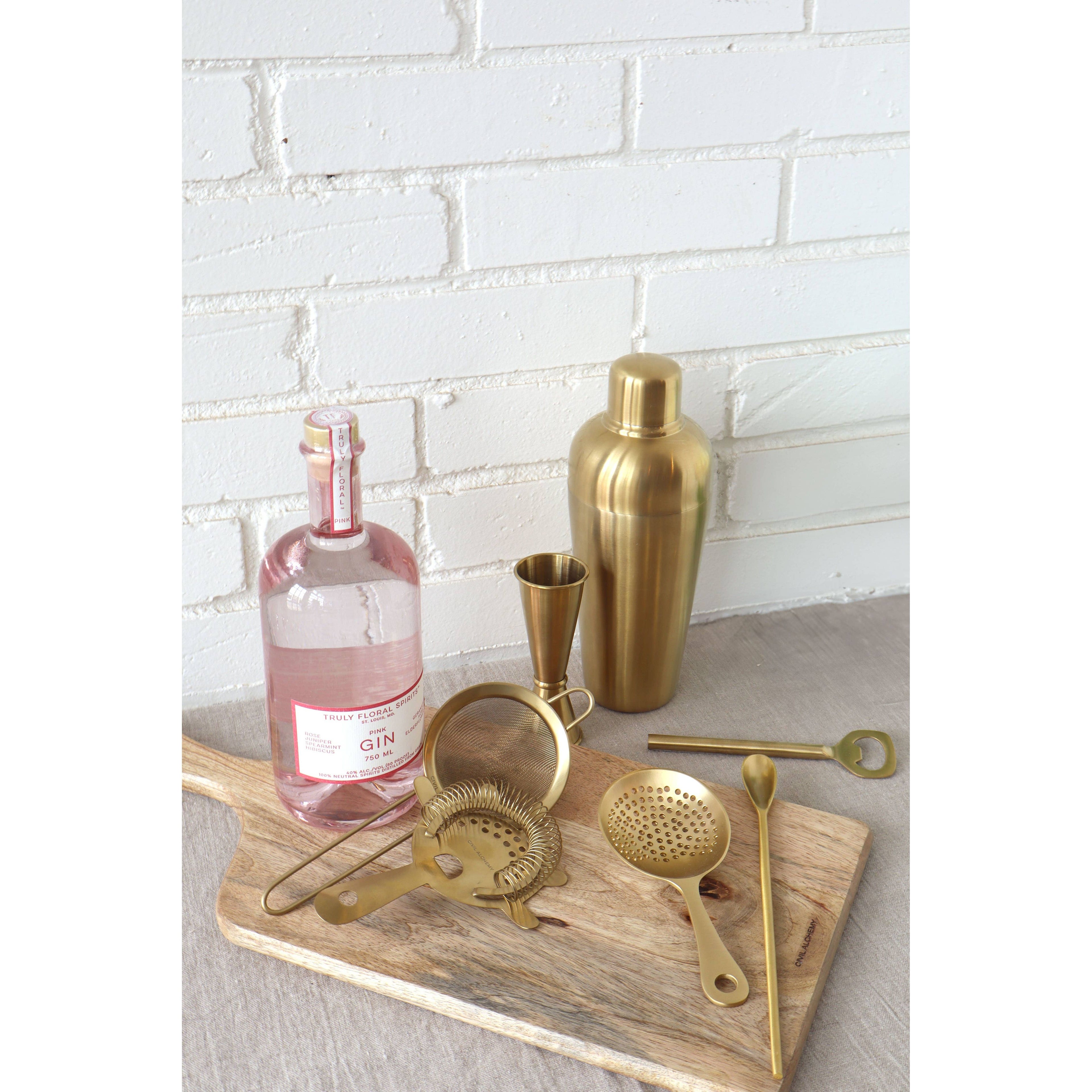 Artisan Brass Fine Mesh Strainer