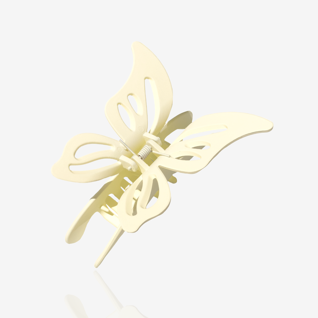 Matte Butterfly Hair Claw Clip | Chocolate