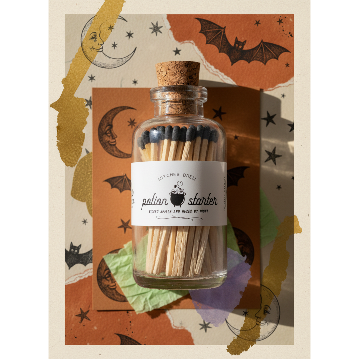 Vintage Apothecary Matches |  Potion Starter