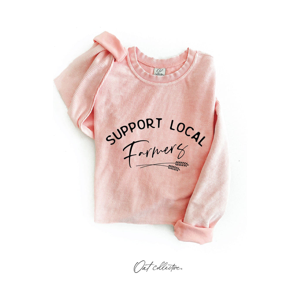 SUPPORT LOCAL FARMERS  Thermal Vintage Pullover | VINTAGE CHARCOAL