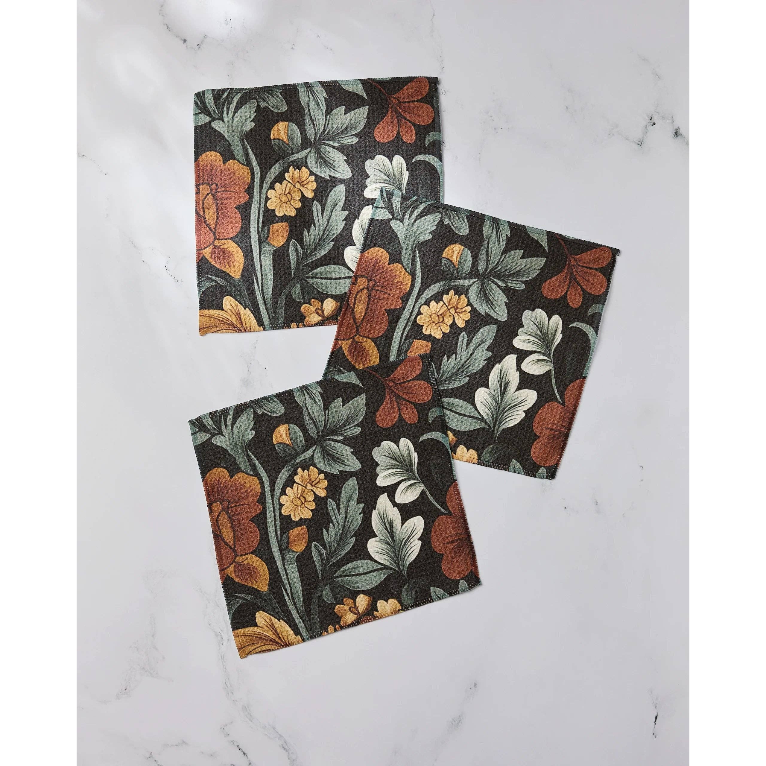 Geometry - Classic Floral Dishcloth Set