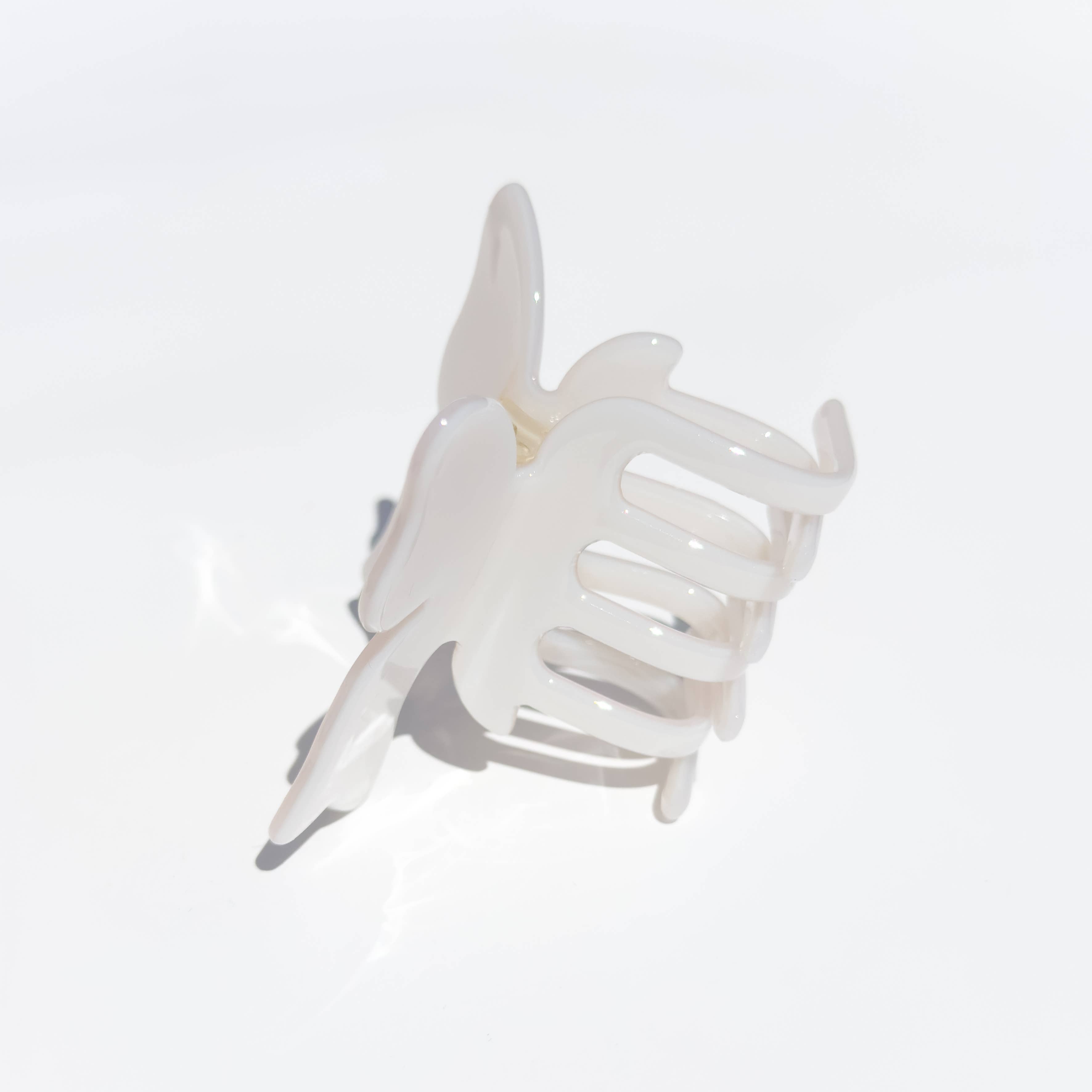 Butterfly Bow Hair Claw Clip | Yellow