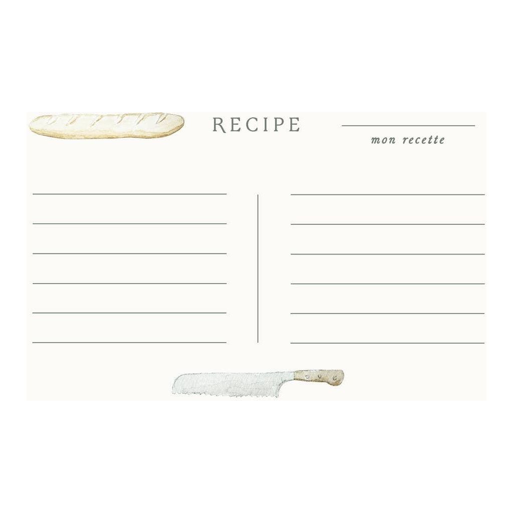 Hand Illustrated Recipe Card Box Set