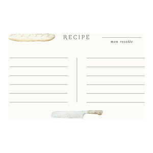 Hand Illustrated Recipe Card Box Set