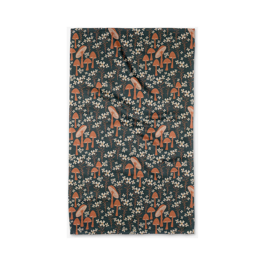 Geometry Tea Towel | Mushroom Grove