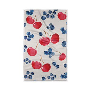 Geometry - Cherry On Top Tea Towel