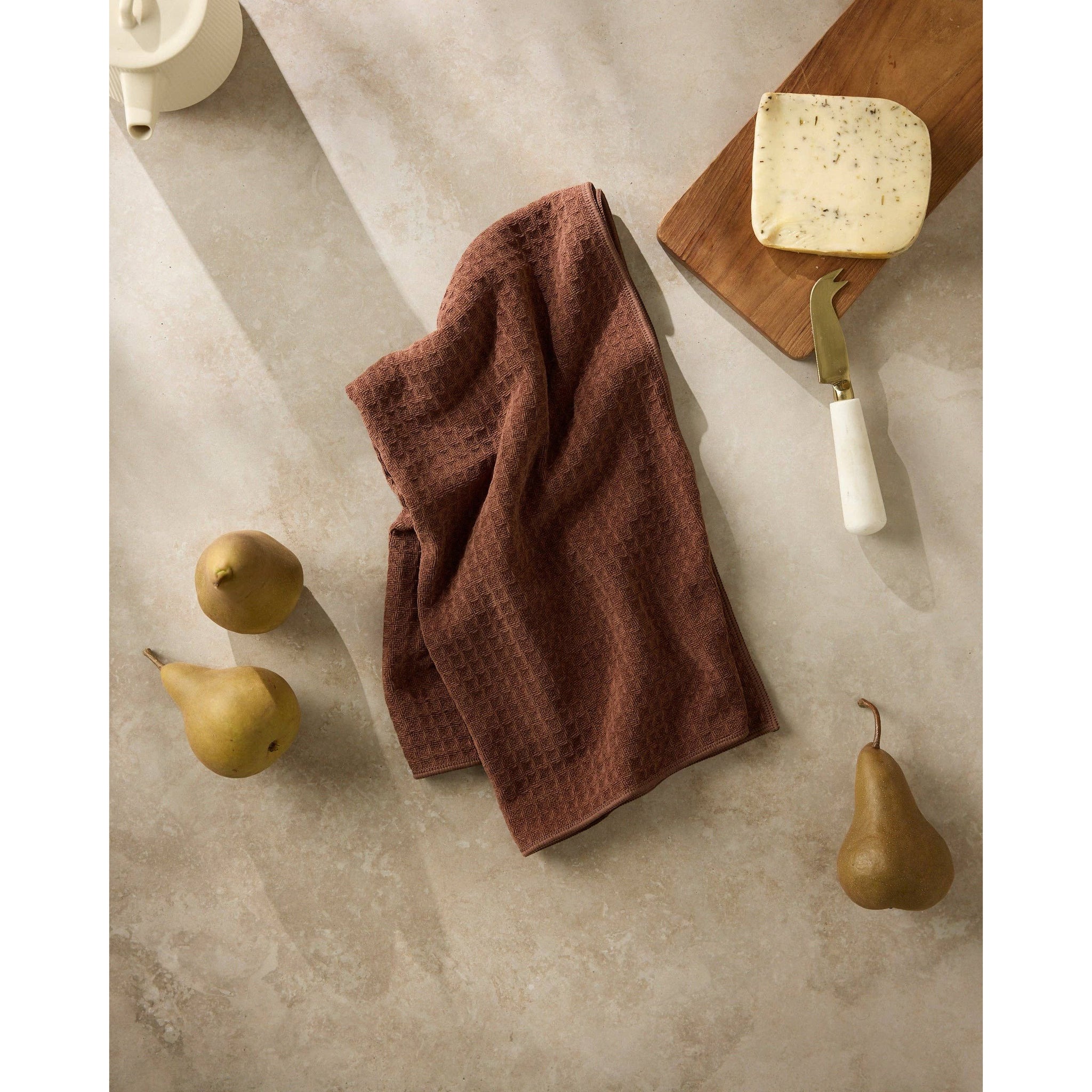 Geometry Truffle Hand Towel | Maple