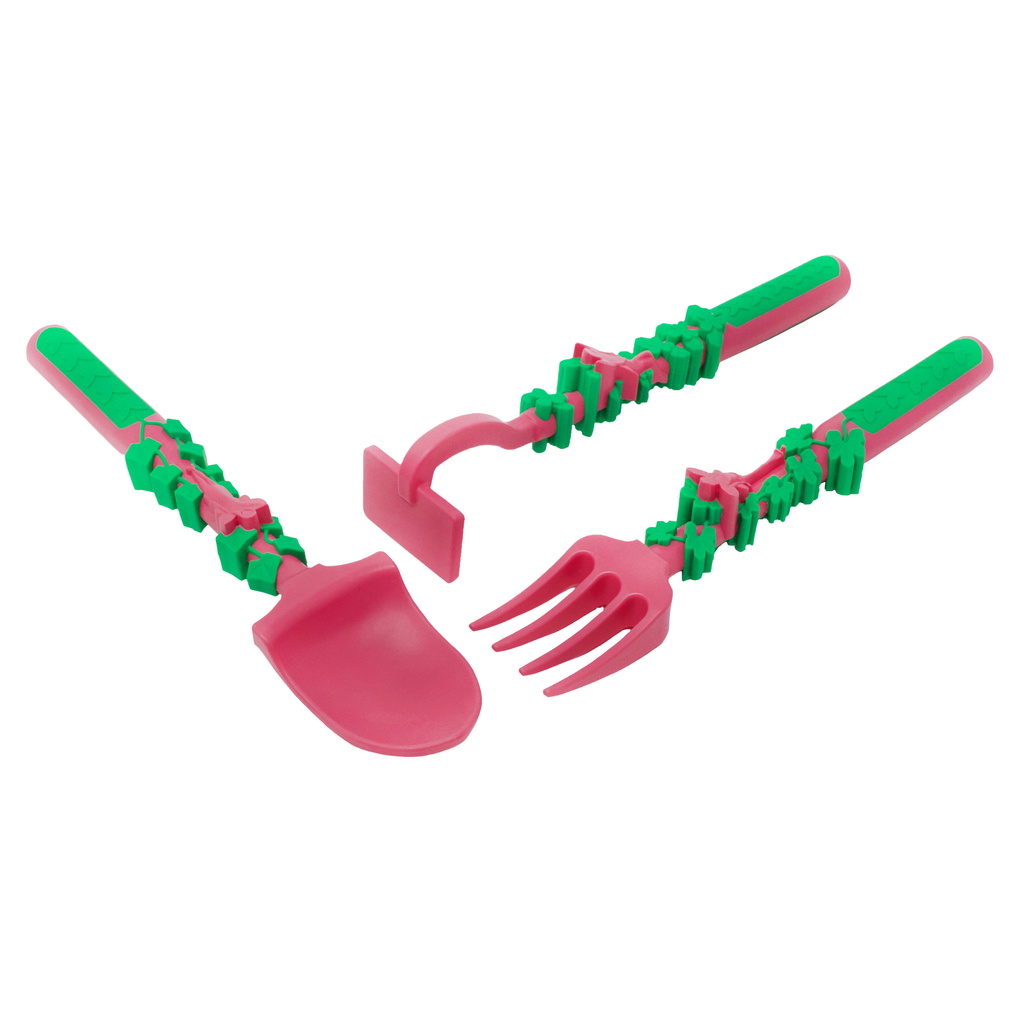 Constructive Eating - Set of 3 Garden Fairy Utensils