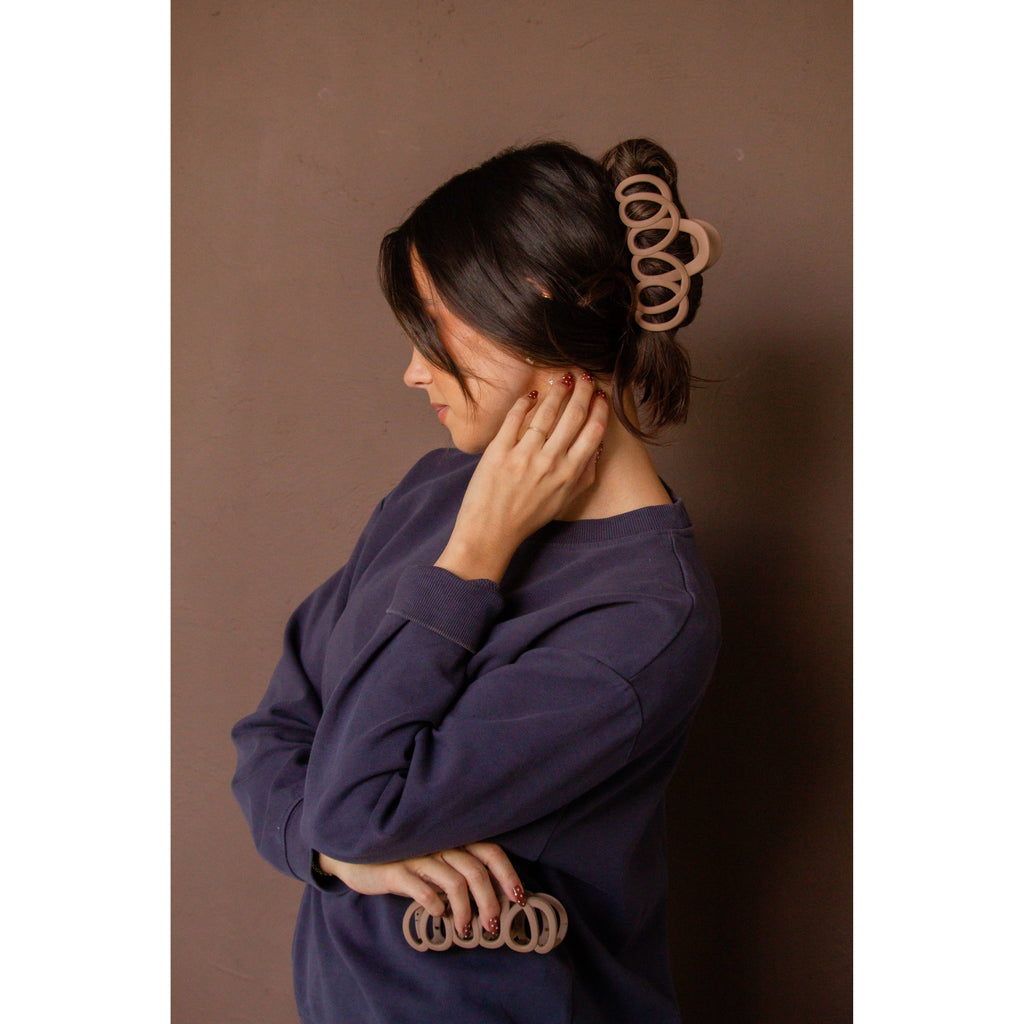 Claw Clip | Matte Looped Black