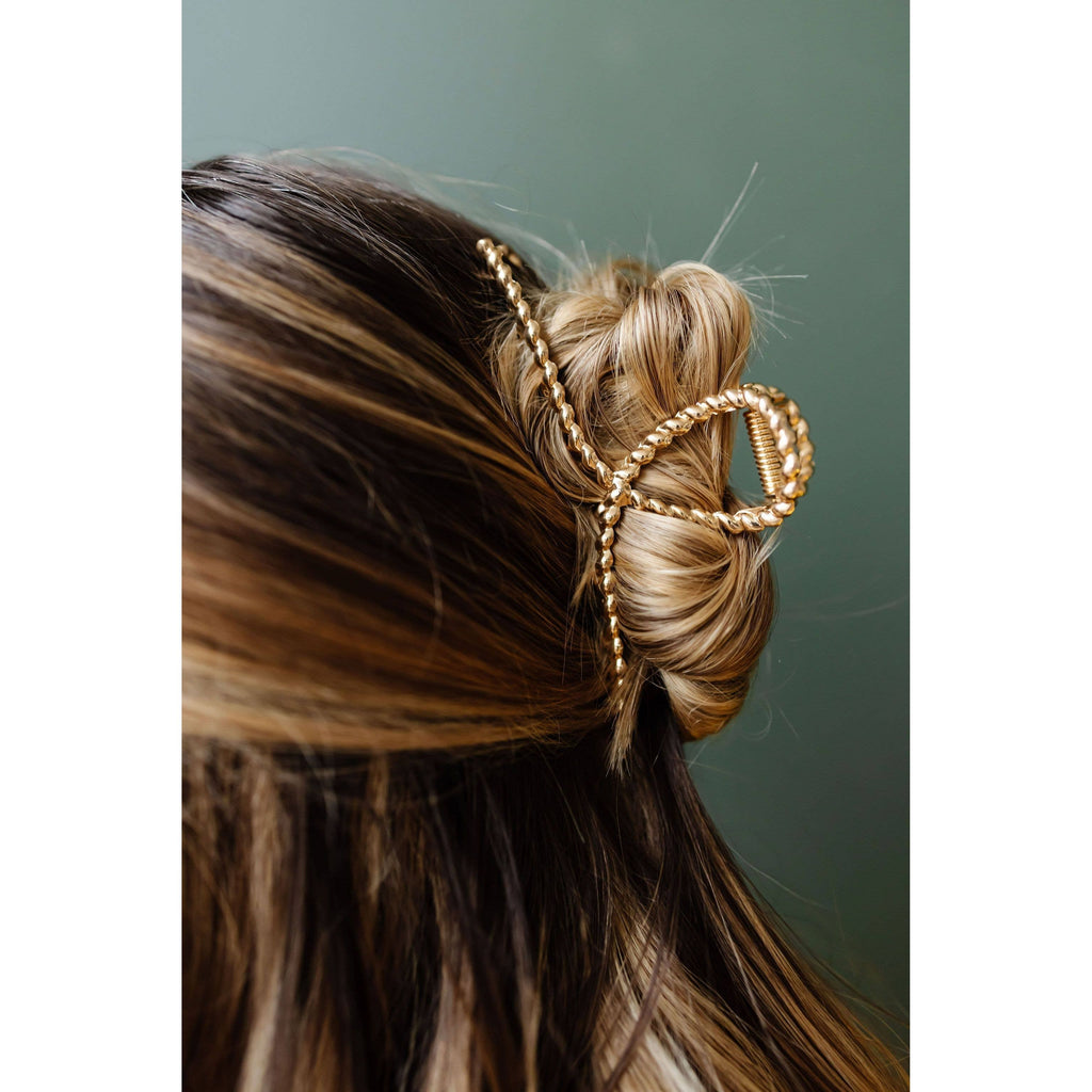 Claw Clip | Twisted Gold