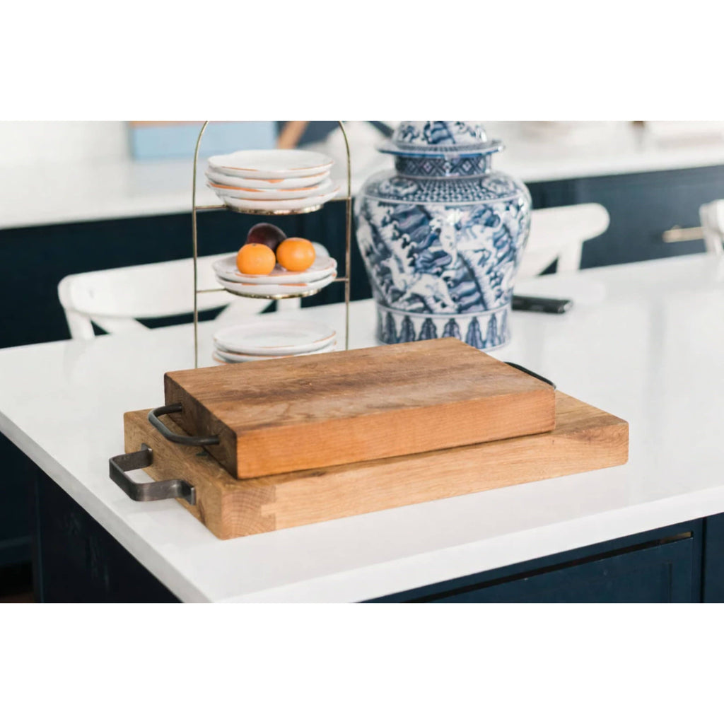 Handcrafted Hungarian Oak Kitchen Board | Small