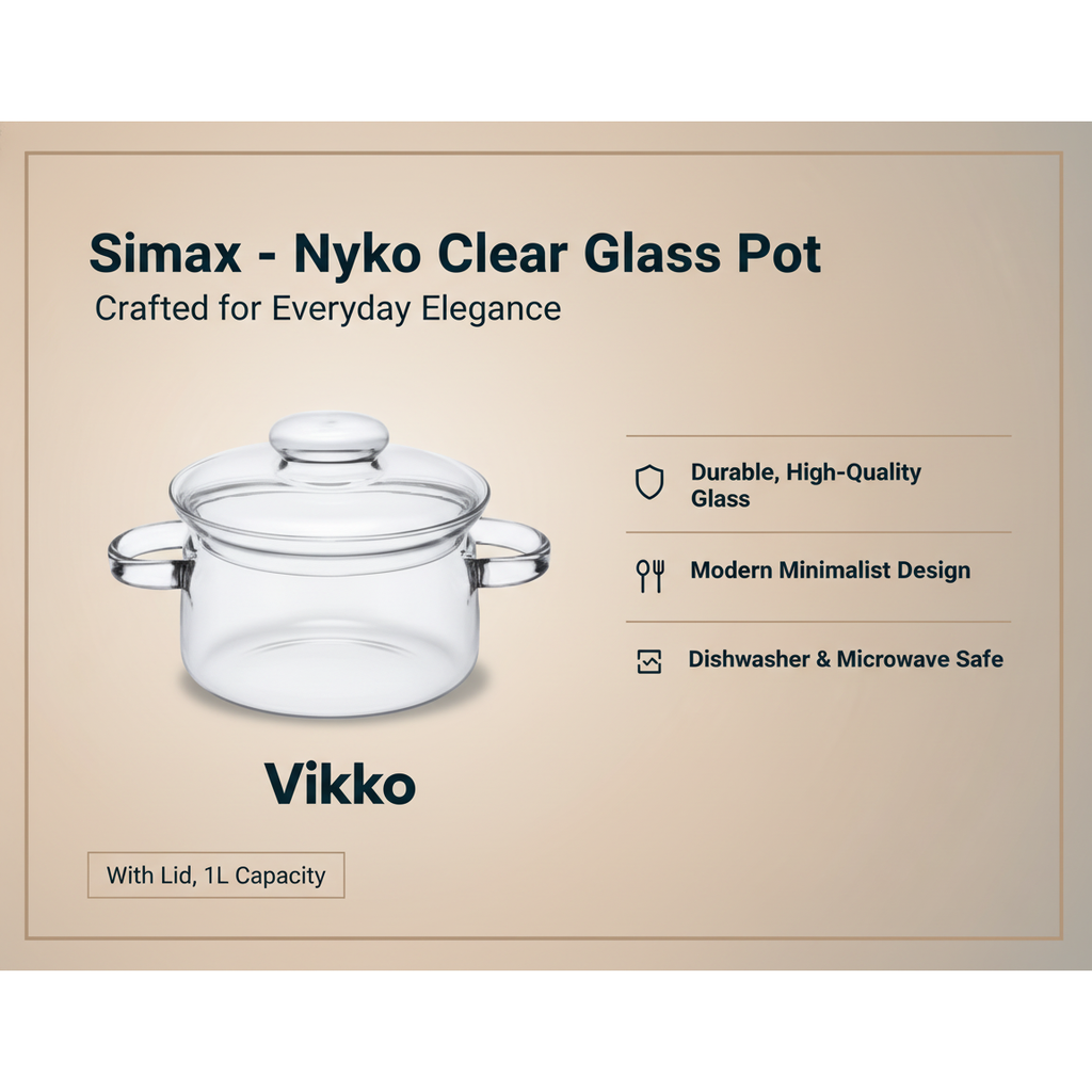 Simax Nyko Glass Simmer Pot