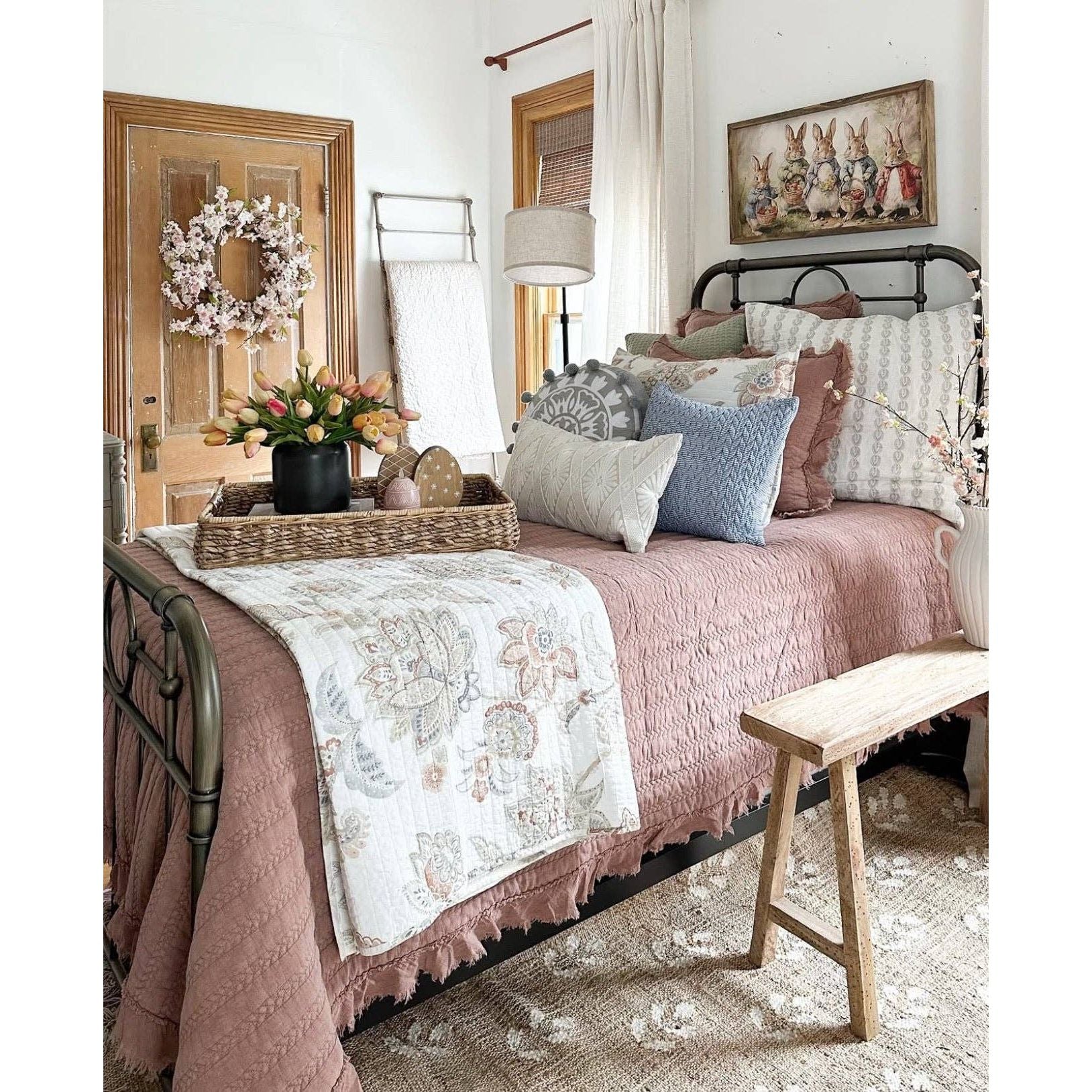 Rustic Wood Bench