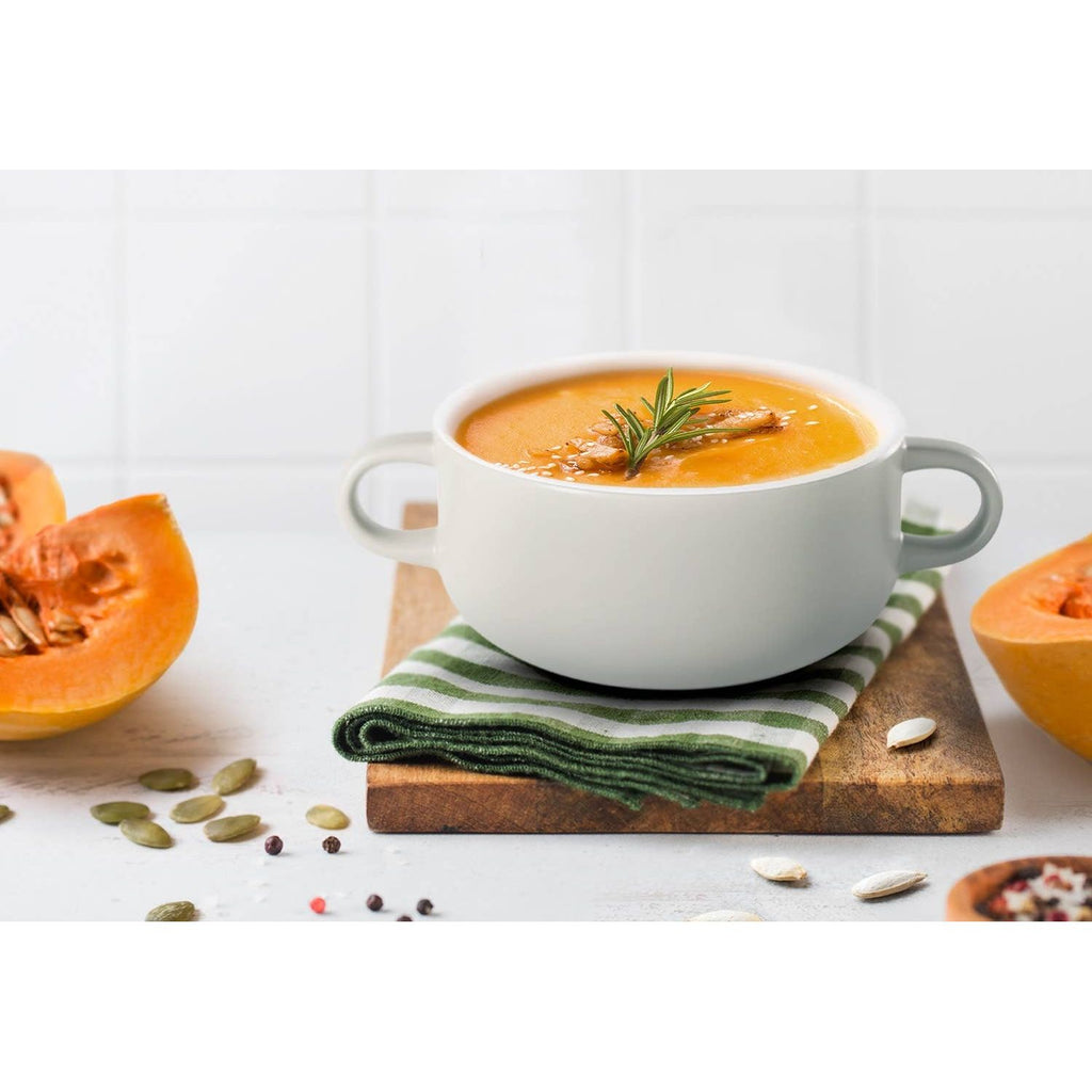 Ceramic Soup Crock | Caramel