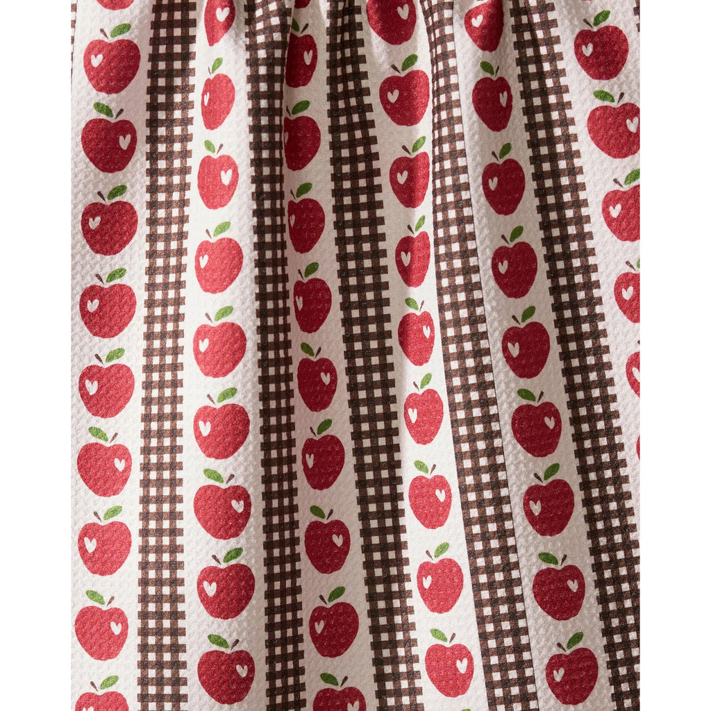 Geometry - Apple Picking Day Tea Towel
