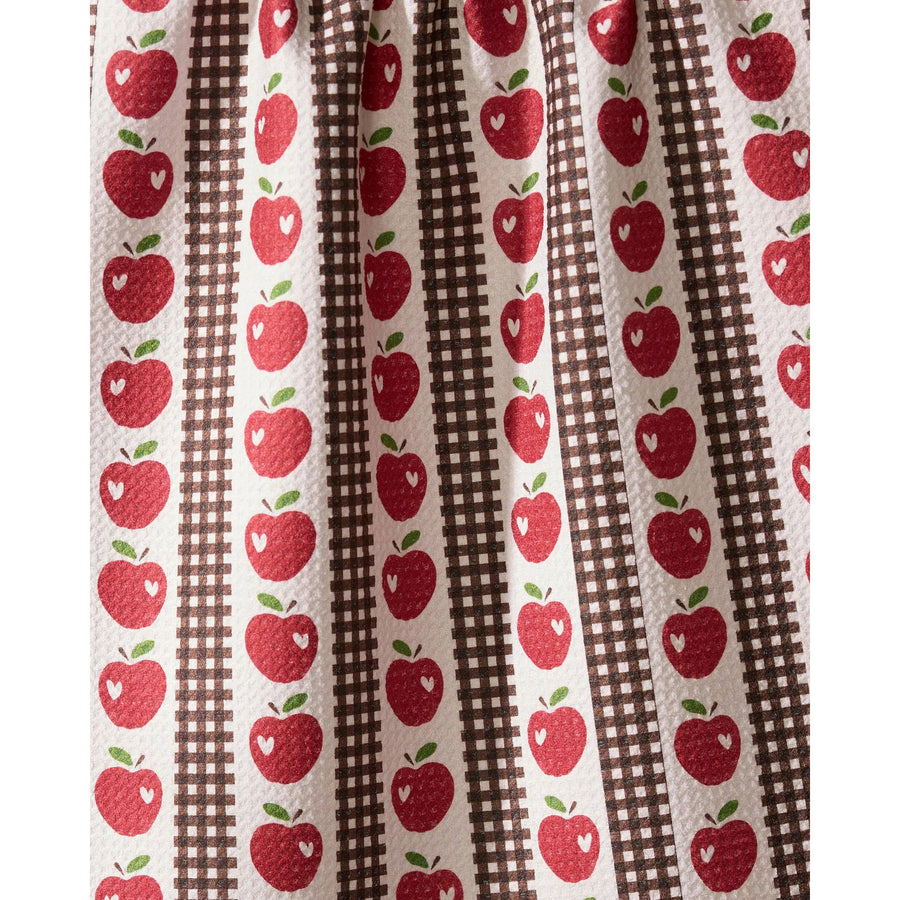 Geometry - Apple Picking Day Tea Towel