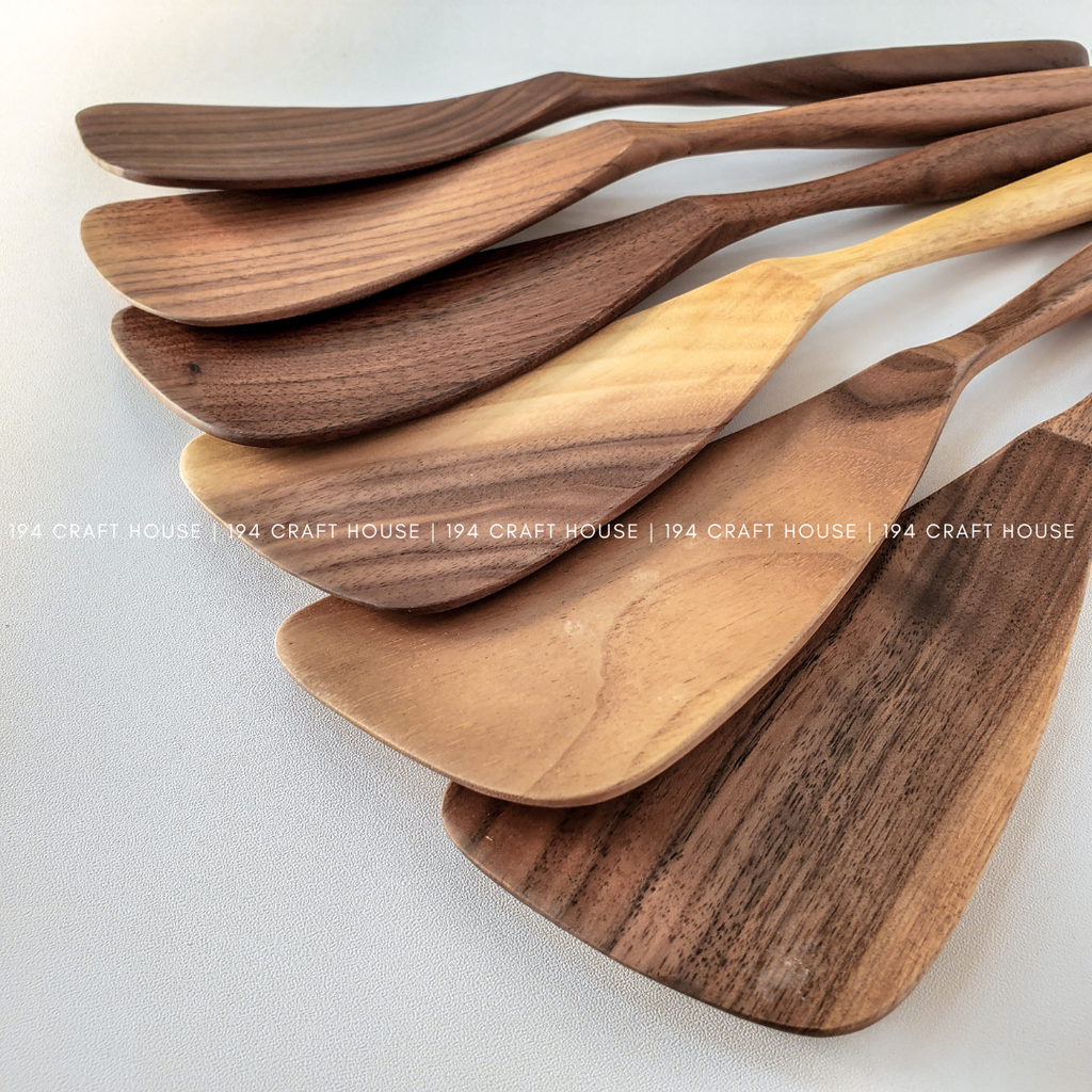 Walnut Wood Spatula | 12”
