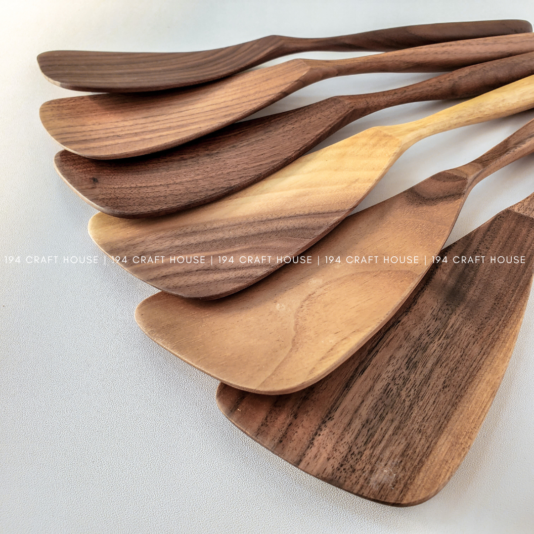 Walnut Wood Spatula | 12”
