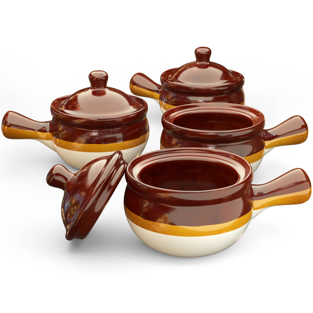 Puebla Ceramic French Onion Soup Crock