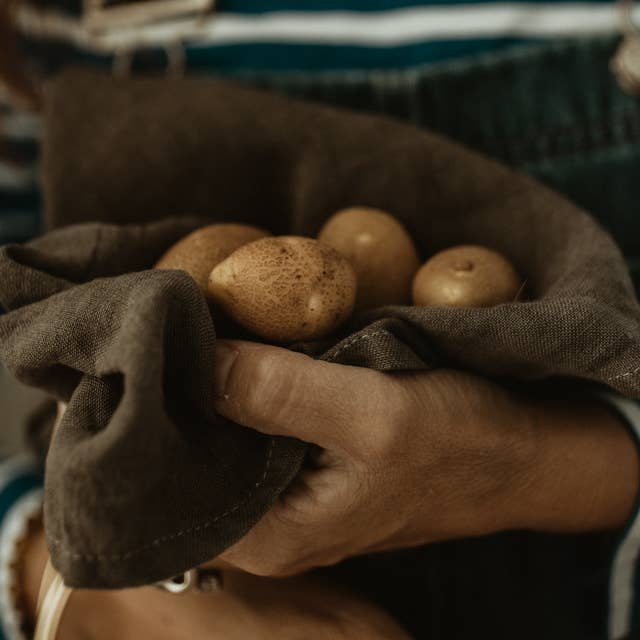 Plant dyed Organic cotton Kitchen Towel | Charcoal