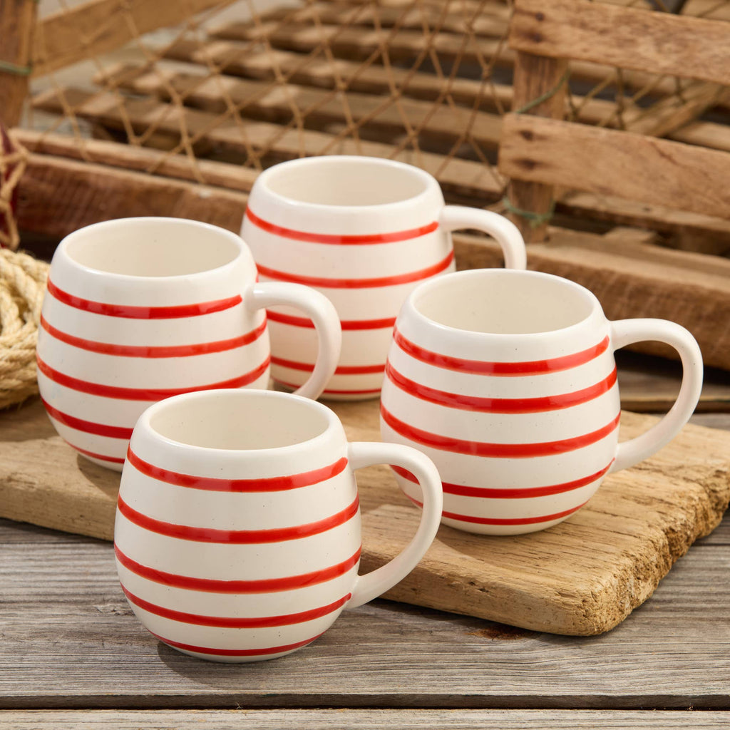 Red Striped Mug