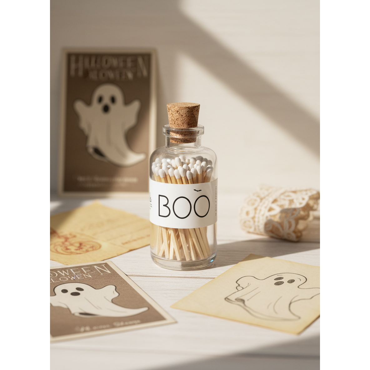 Vintage Apothecary Matches | Boo
