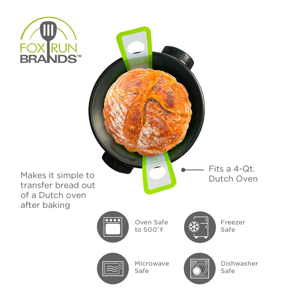Fox Run Brands - Fox Run Non-Stick Silicone Bread Sling For Dutch Ovens